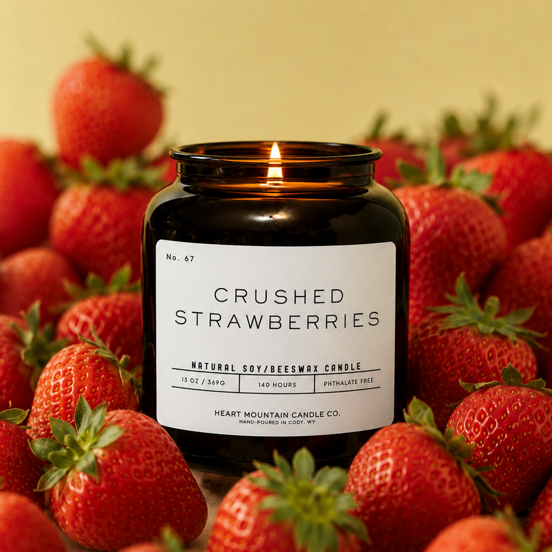The Crushed Strawberries Candle