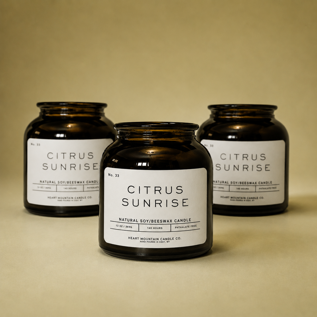 The Citrus Sunrise Candle