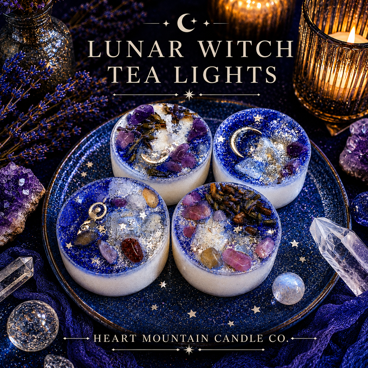Lunar Witch Tea Lights