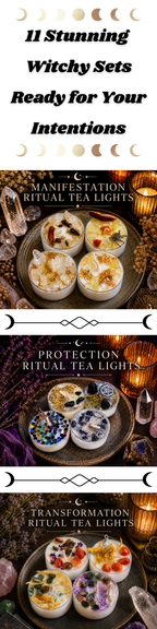 Cosmic Witch Tea Lights
