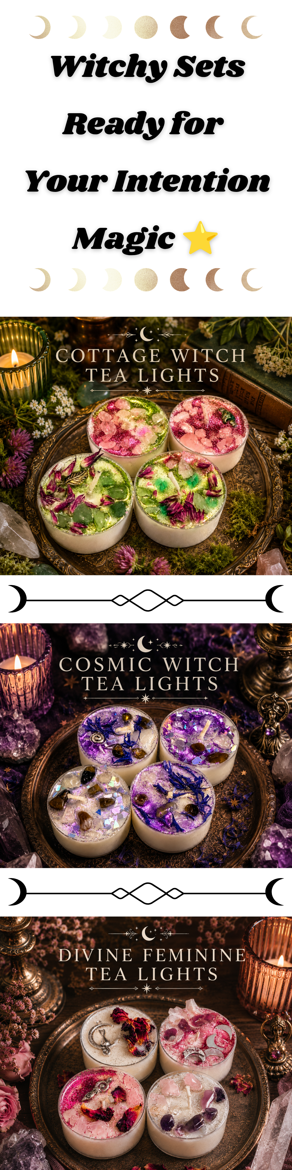 Green Witch Tea Lights