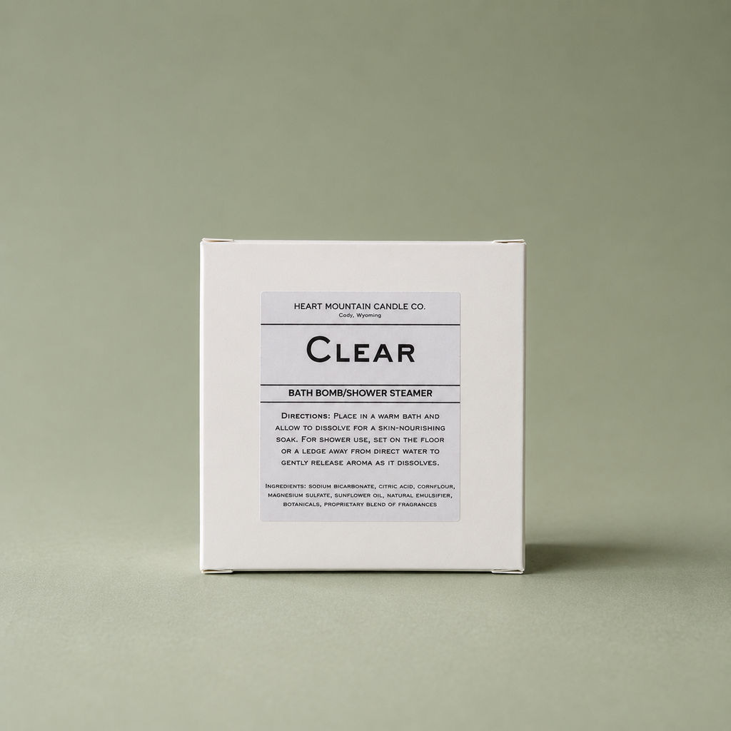 Clear Bath Bomb