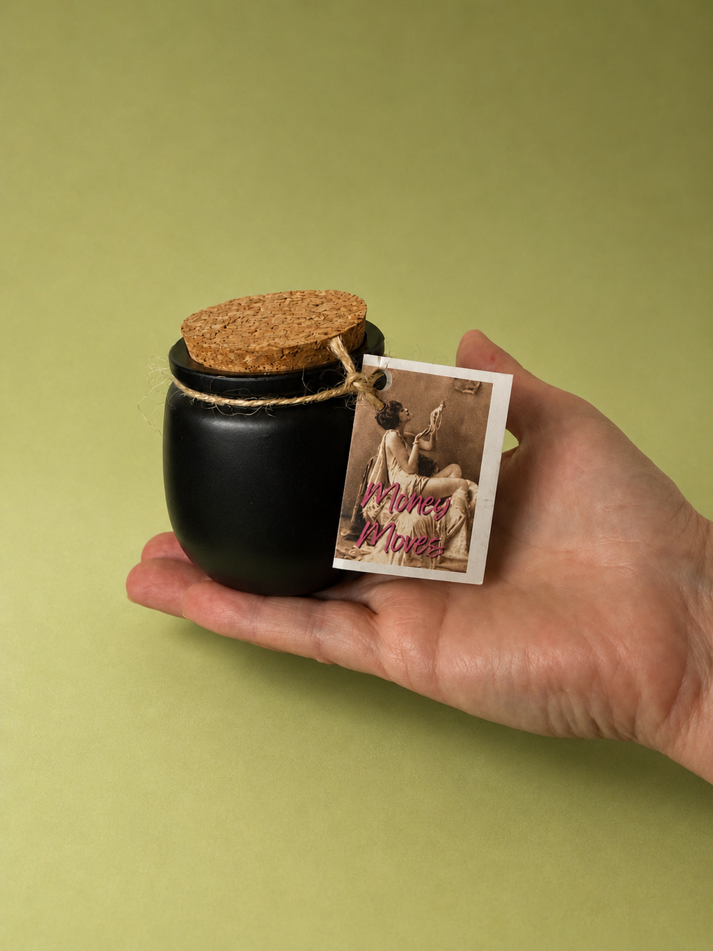 Money Moves Cauldron Candle