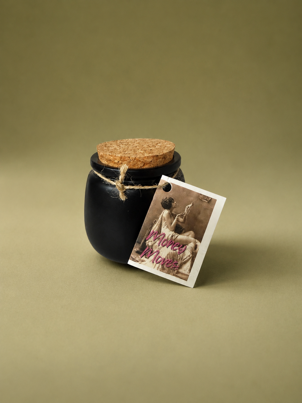 Money Moves Cauldron Candle