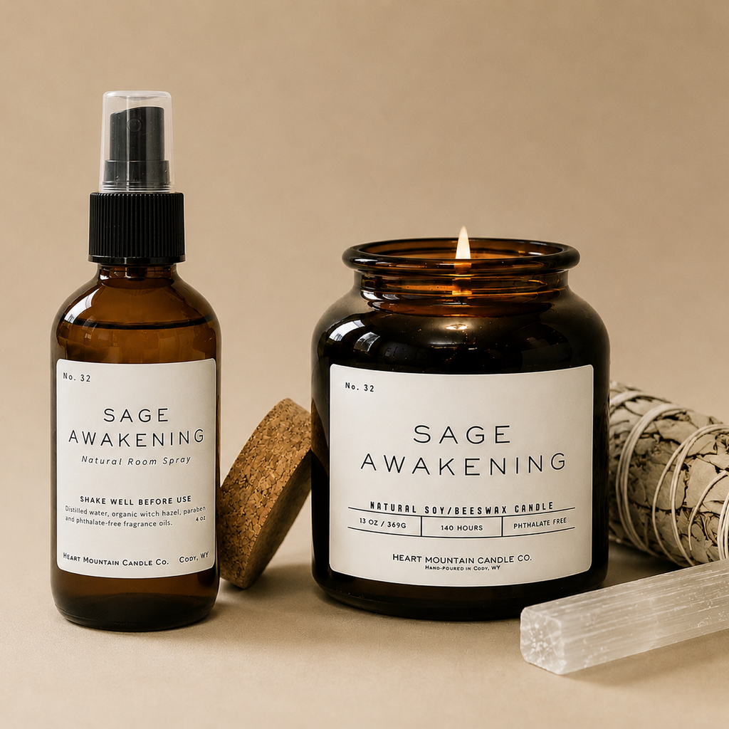 Sage Awakening — White Sage Cleansing Candle Collection