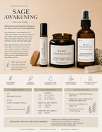 Sage Awakening — White Sage Cleansing Candle Collection