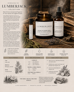 Lumberjack — Woodsy Masculine Candle Collection