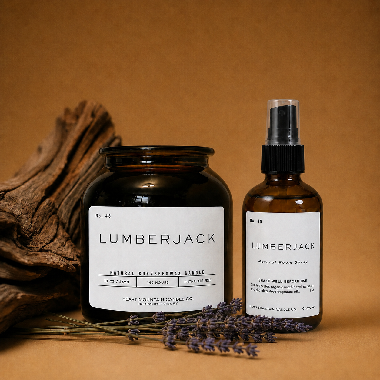Lumberjack — Woodsy Masculine Candle Collection