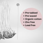 Organic Cotton Wicks