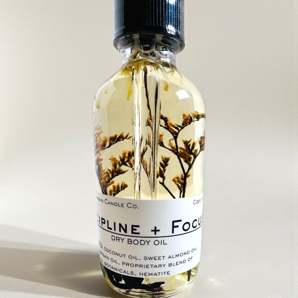 Discipline and focus hematite infused crystal body oil manifestation ritual body oil intentional dry body oil organic skincare body oil natural skincare oil clean beauty skincare healthier skincare alternative moisturizing body oil nourishing skin oil grounding energy alignment body oil focus ritual oil spiritual self-care oil handmade organic skincare birthday gift self-care gift housewarming gift mothers day gift valentines gift christmas gift wedding gift hostess gift