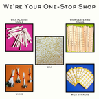 Wick Sticker Adhesive Dots