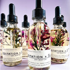 Meditation and sleep amethyst infused body oil crystal infused manifestation body oil intentional dry body oil organic skincare body oil natural skincare oil clean beauty skincare healthier skincare option moisturizing body oil nourishing skin oil calming bedtime ritual oil energy alignment body oil spiritual self-care oil handmade organic skincare birthday gift self-care gift housewarming gift mothers day gift valentines gift christmas gift wedding gift hostess gift