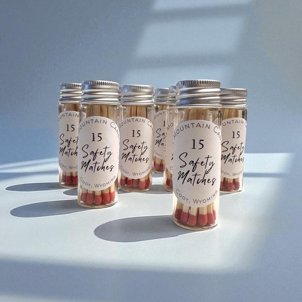 Mini jar safety matches candle matches with bottom striker best choice match jar premium decorative candle matches glass jar safety matches fireplace matches jar camping matches survival gear matches emergency fire starting matches rustic home decor match jar birthday gift housewarming gift fathers day gift mothers day gift valentines gift christmas gift wedding gift hostess gift