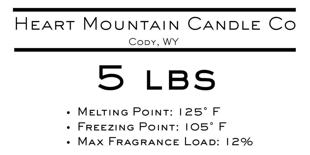 Non-Toxic Soy Wax Bulk Bag for Crafting Clean-Burning Vegan Candles - USA Made Supplies