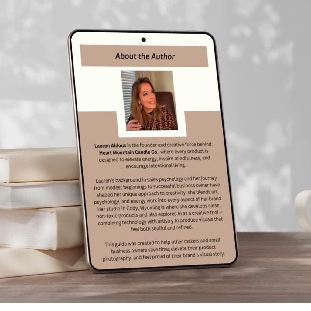 Product Photography Prompts Digital Download to Sell Etsy Products