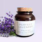 Soothe Your Senses with Our Lavender Scented Soy Candle - Aromatherapy for Relaxation and Calm Gift For Her