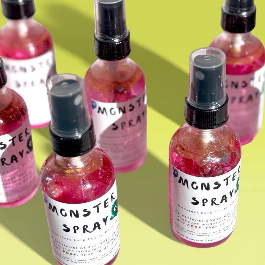 Monster spray bedtime calming spray for kids child anxiety stress relief spray for children kids sleep spray calming bedtime routine spray monster away spray nighttime comfort spray for kids natural calming spray parenting sleep helper spray birthday gift for kids christmas gift for kids stocking stuffer for children easter gift for kids