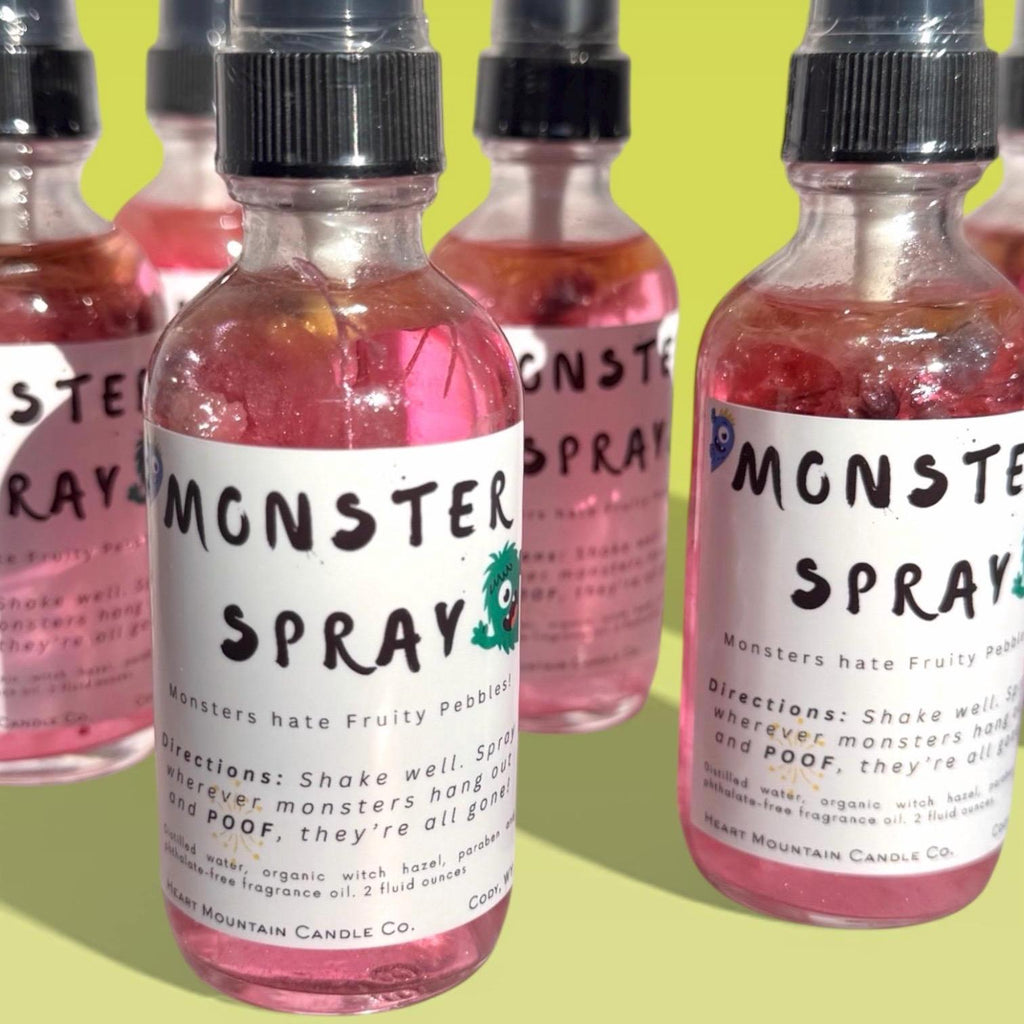 Stress Relief for Child Anxiety Management for Kids Room Spray for Toddler Relaxing Sleep Child Bedtime Routine Monster Spray