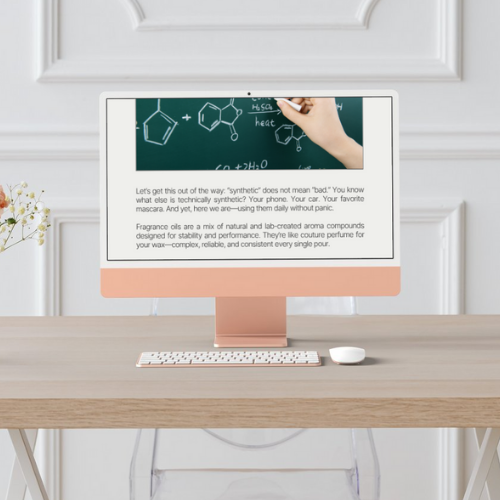 Fragrance Oils vs Essential Oils Ebook — Candle Making Guide (Digital Download)