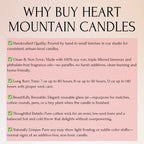 Vanilla Lavender Soy Candle Clean Burning Candle with Smoky Woodsy Musk Notes Amber Apothecary Jar Candle Cozy Home Decor Warm Inviting Gift