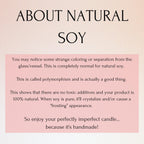 Vanilla Lavender Soy Candle Clean Burning Candle with Smoky Woodsy Musk Notes Amber Apothecary Jar Candle Cozy Home Decor Warm Inviting Gift