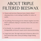 Vanilla Lavender Soy Candle Clean Burning Candle with Smoky Woodsy Musk Notes Amber Apothecary Jar Candle Cozy Home Decor Warm Inviting Gift