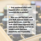 Fragrance Oils vs Essential Oils Ebook — Candle Making Guide (Digital Download)