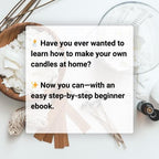 Candle making ebook digital download candle making guide candle making 101 tutorial diy candle making course learn candle making step by step soy candle making guide beginner candle making education candle making training ebook handmade candle tutorial start a candle business guide candle making course pdf candle maker learning guide candle making instruction book