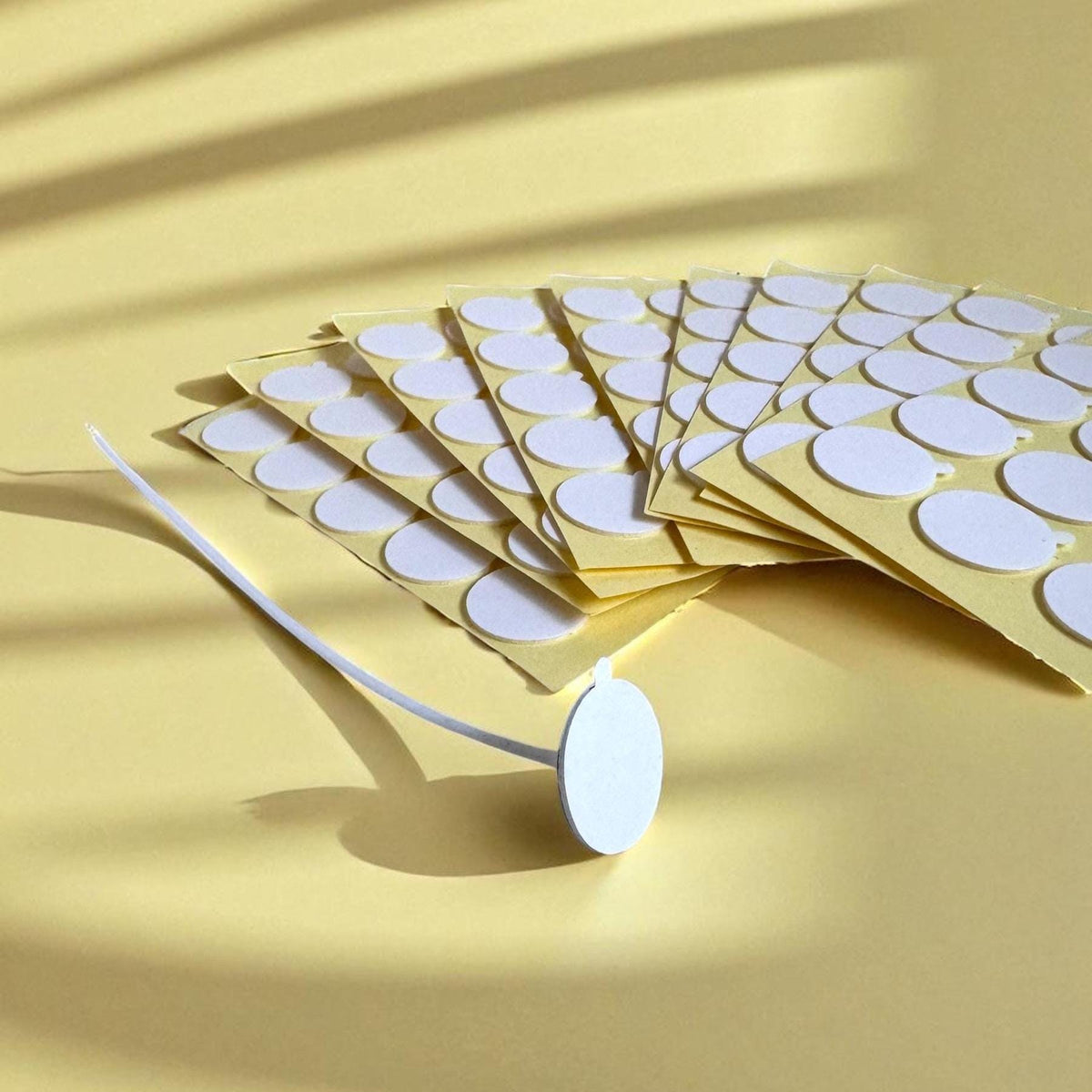 Double-sided adhesive wick stickers for candle making, photo 2