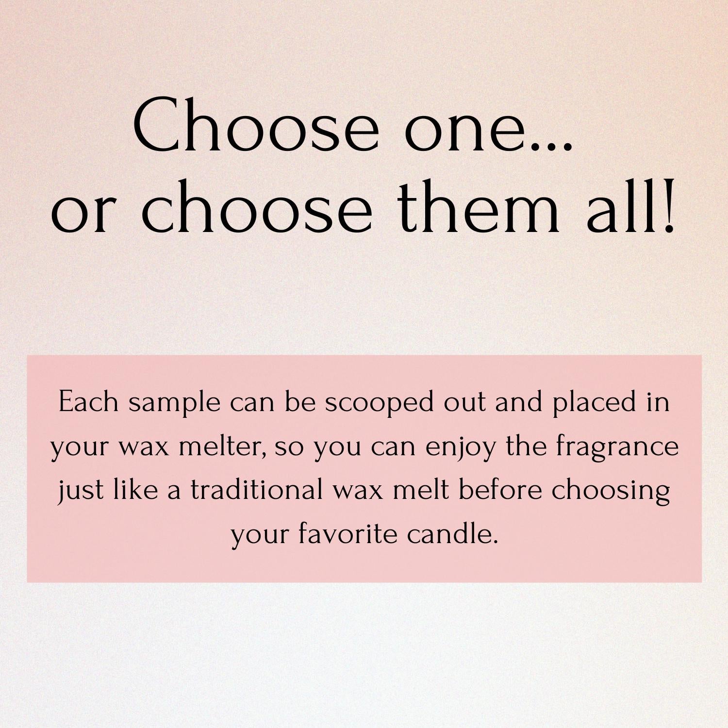 Scent Testers for Candles
