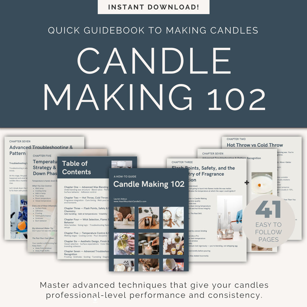 Advanced candle making guide ebook candle making guide step by step candle making ebook digital download advanced candle making techniques learn candle making course soy candle making guide diy candle making tutorial start candle business guide candle maker training ebook candle making education pdf handmade candle tutorial candle making for small business candle making instruction guide advanced candle maker course