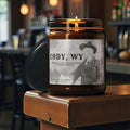 cody wyoming candle wyoming candle western candle christmas gift stocking stuffer secret santa gift holiday candle gift for him gift for her birthday gift housewarming gift cowboy candle clean burning candle soy candle amber jar candle smoky candle rustic candle palo santo candle patchouli candle luxury western candle handcrafted candle hand poured candle wyoming souvenir western home decor candle rustic cabin candle cody wyoming gift