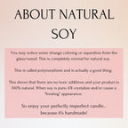 Handmade Rustic Outdoorsy Candle