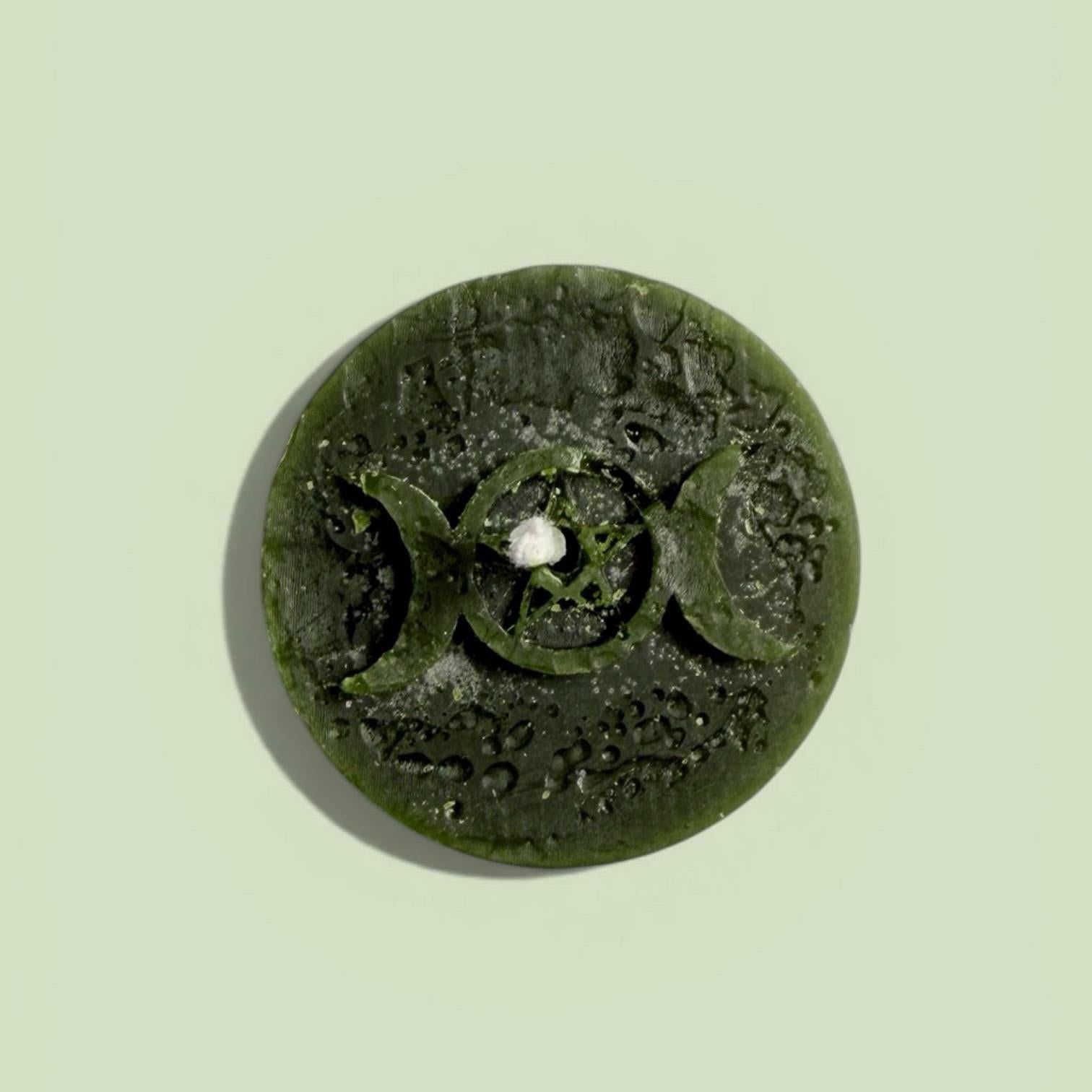 Green Intention Candle