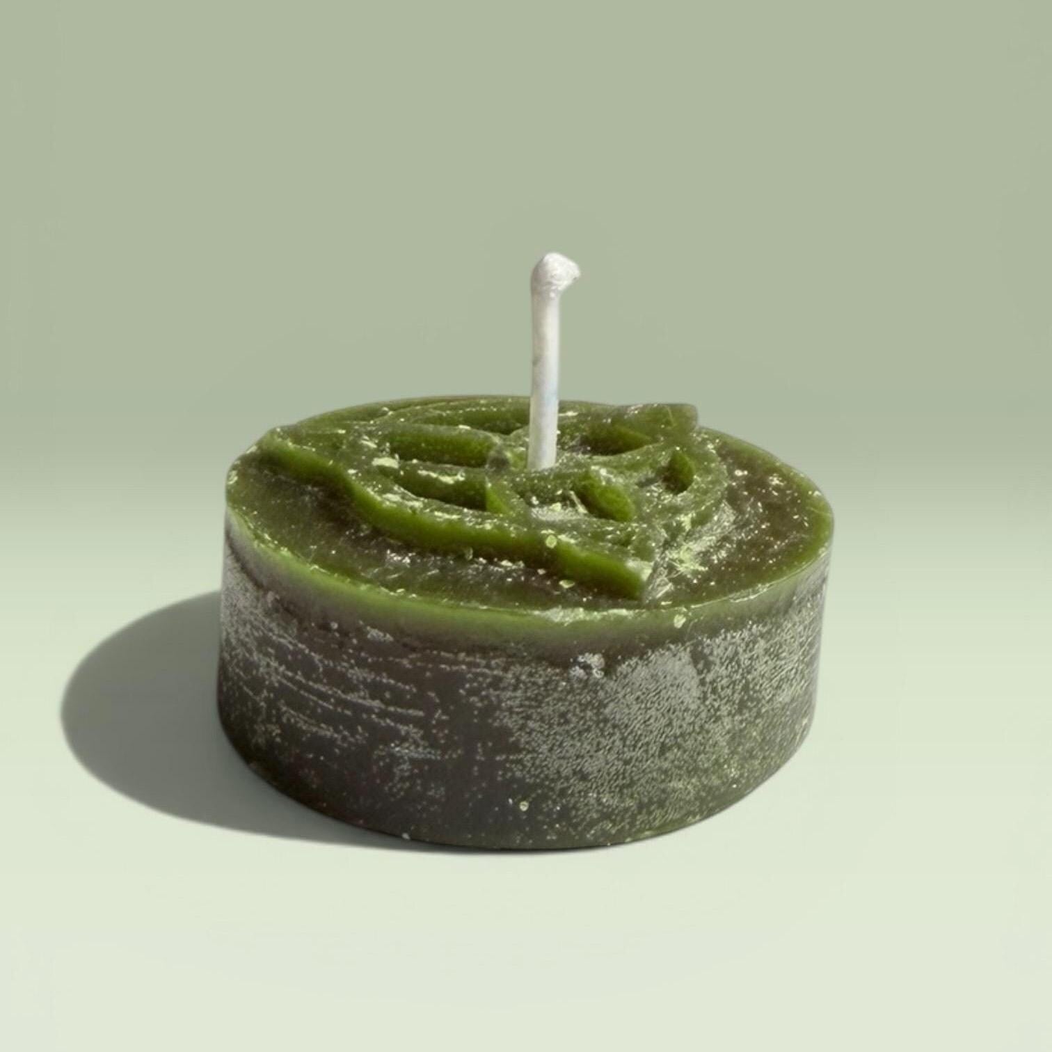 Green Intention Candle