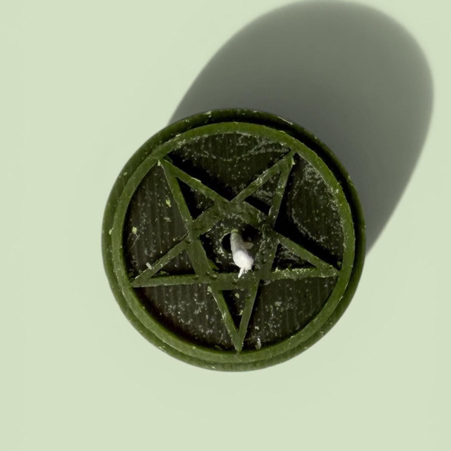 Green Intention Candle