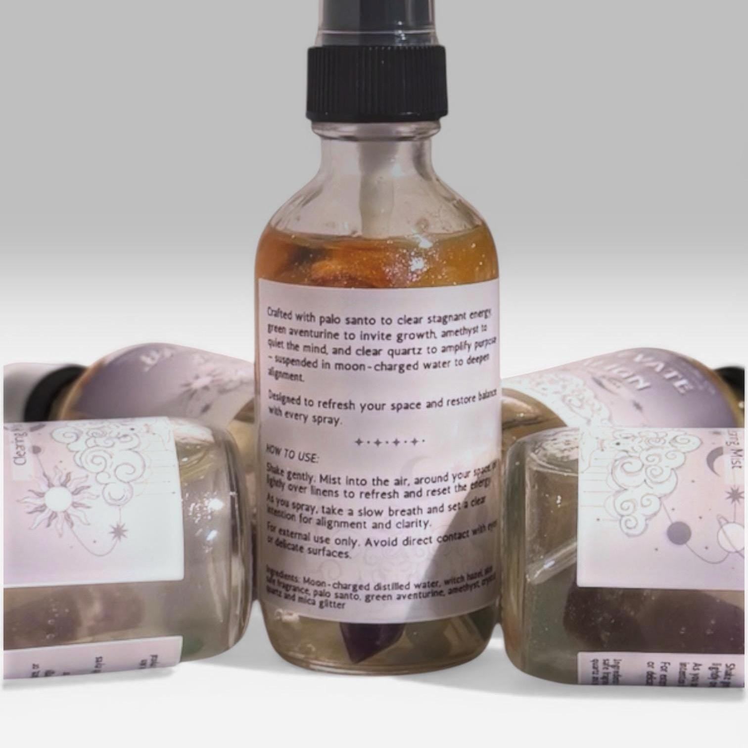 The Elevate + Align Palo Santo Room and Linen Spray