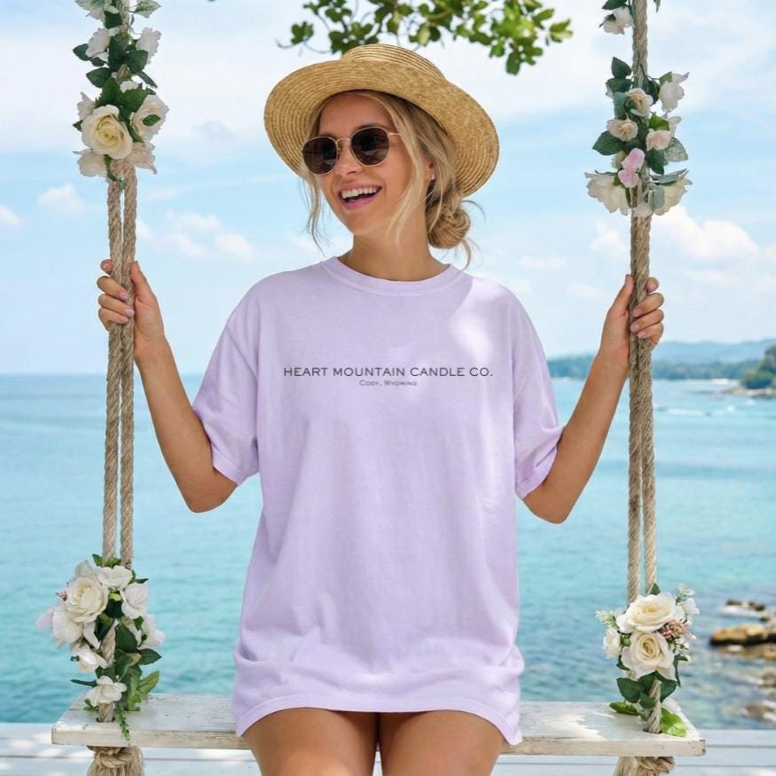 Heart Mountain Candle Co T-Shirt Merch
