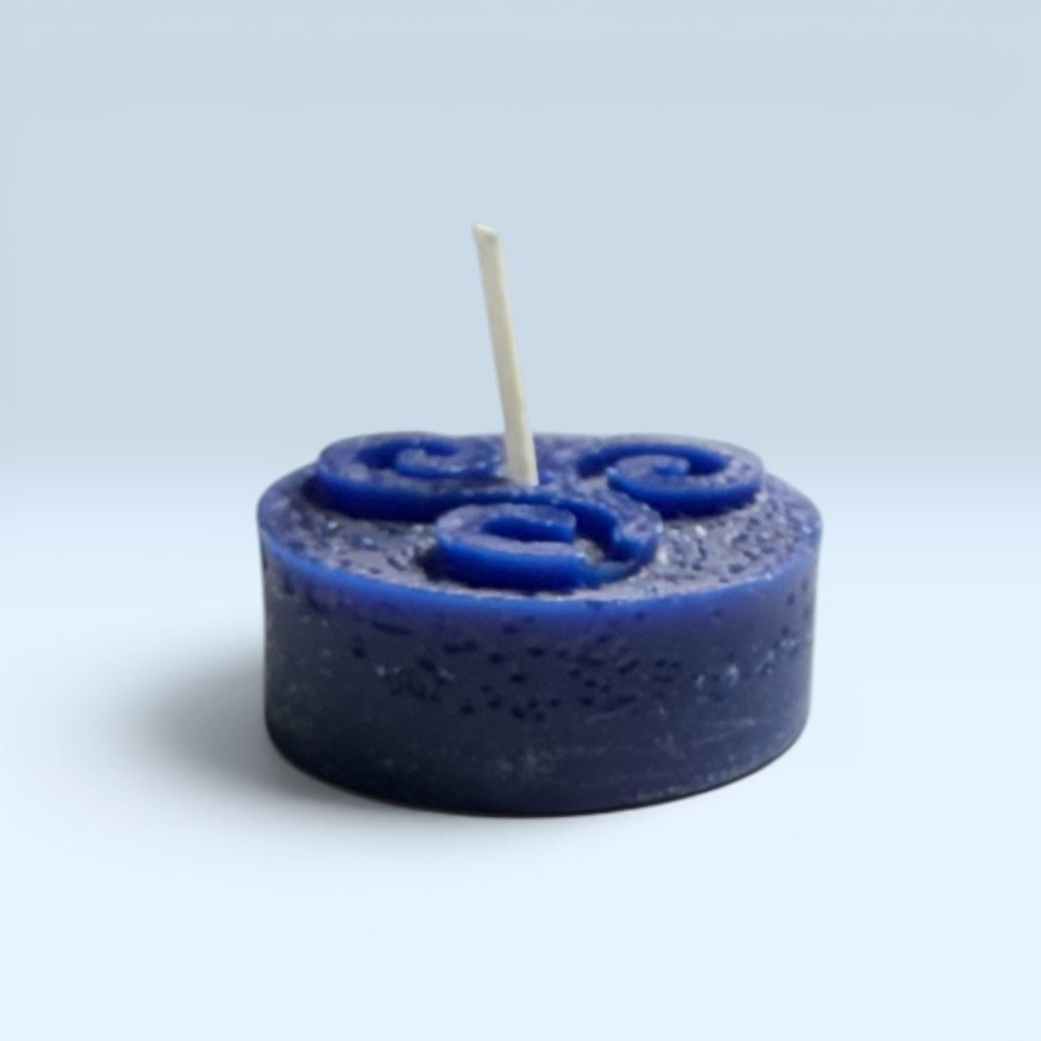 Blue Intention Candle