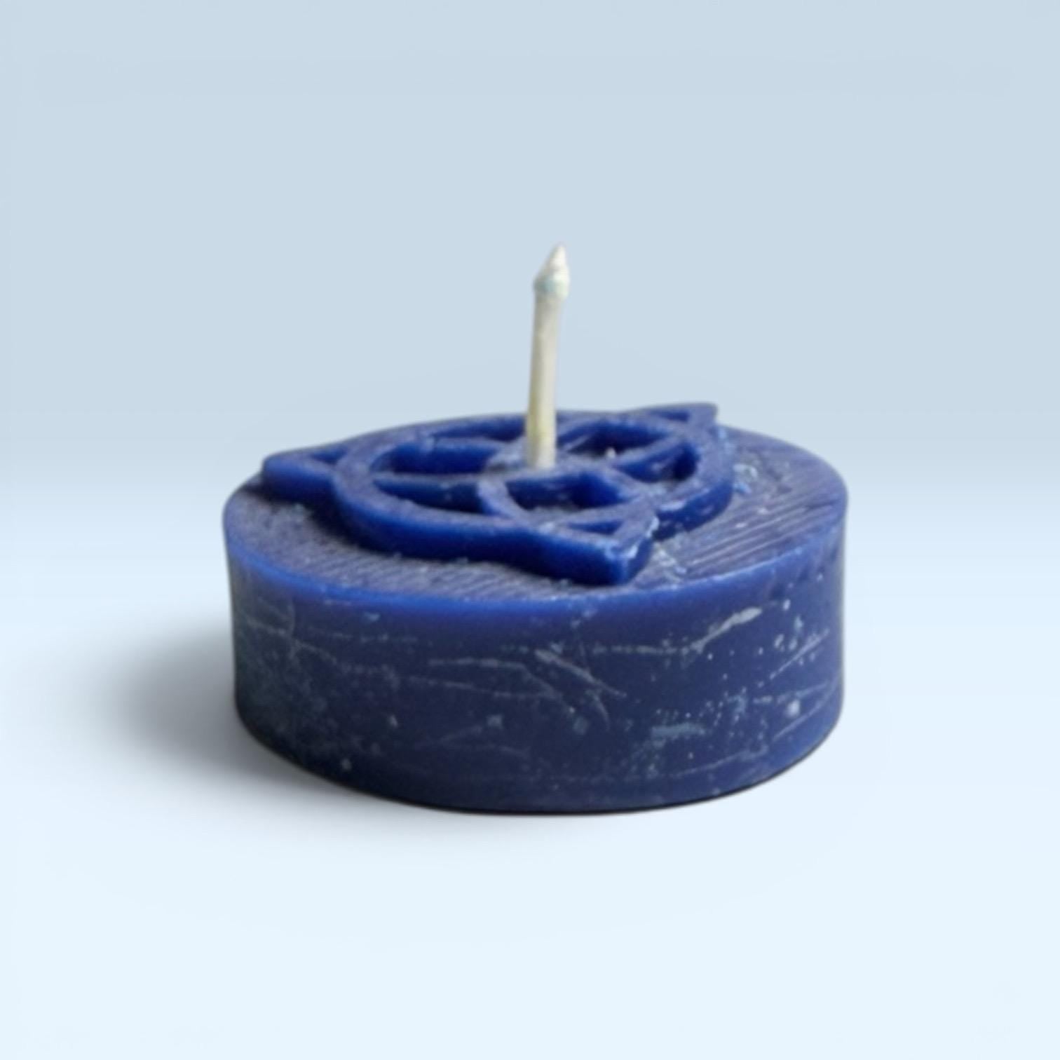 Blue Intention Candle