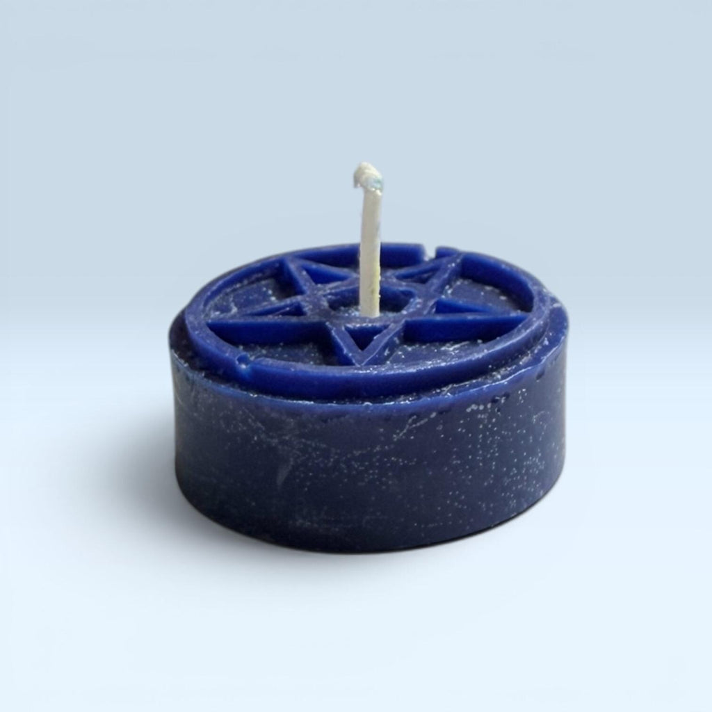 Blue Intention Candle