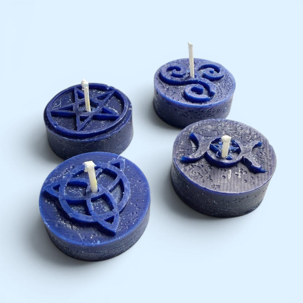 Blue Intention Candle