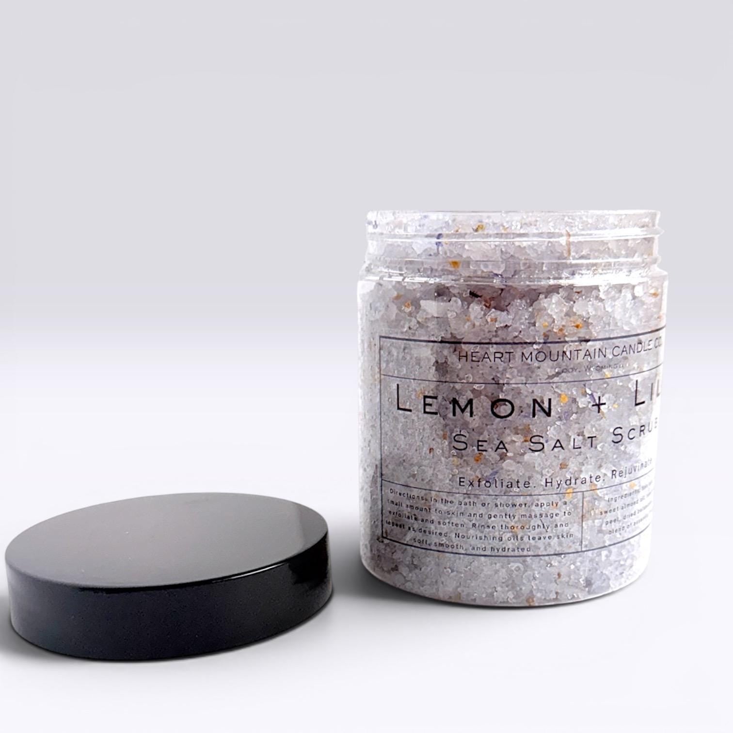 Lemon and Lilac Exfoliating Body Polish