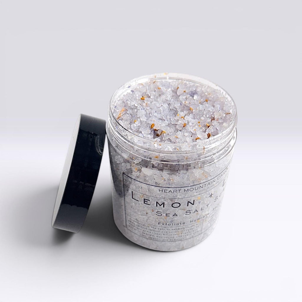 Lemon and Lilac Exfoliating Body Polish