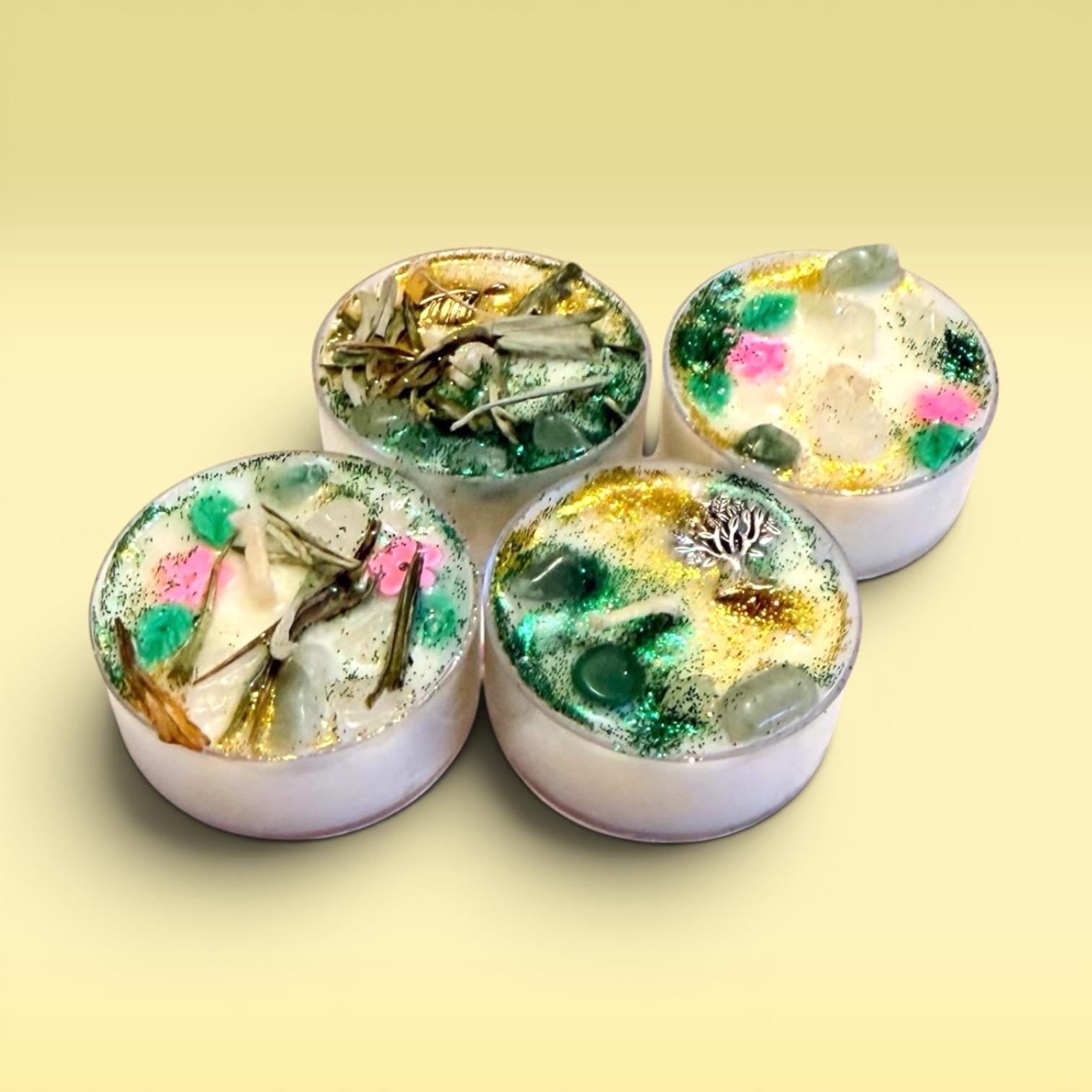 Green Witch Tea Lights
