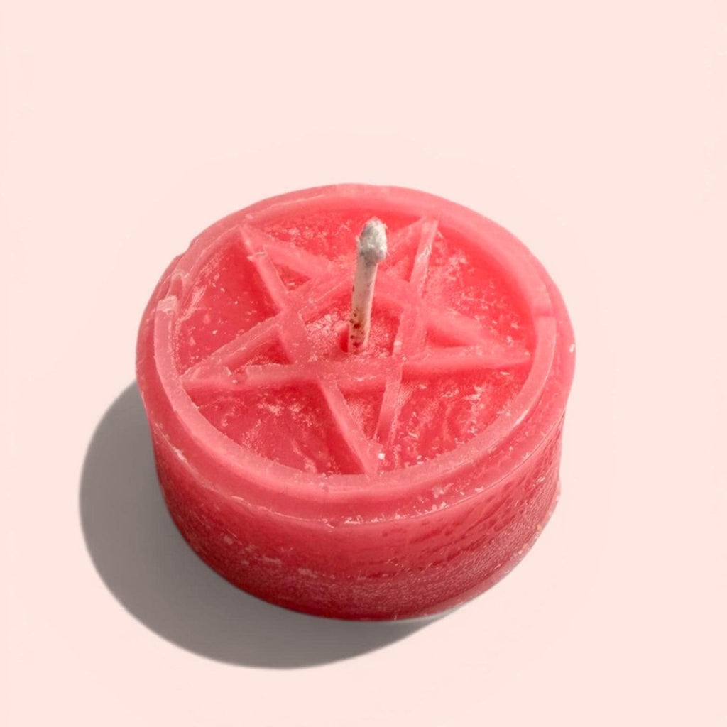 Pink Intention Candles