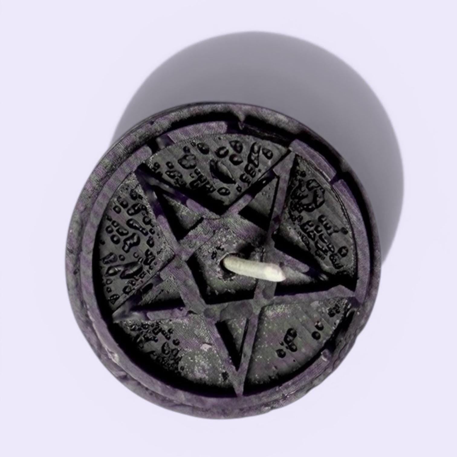 Purple Intention Candle