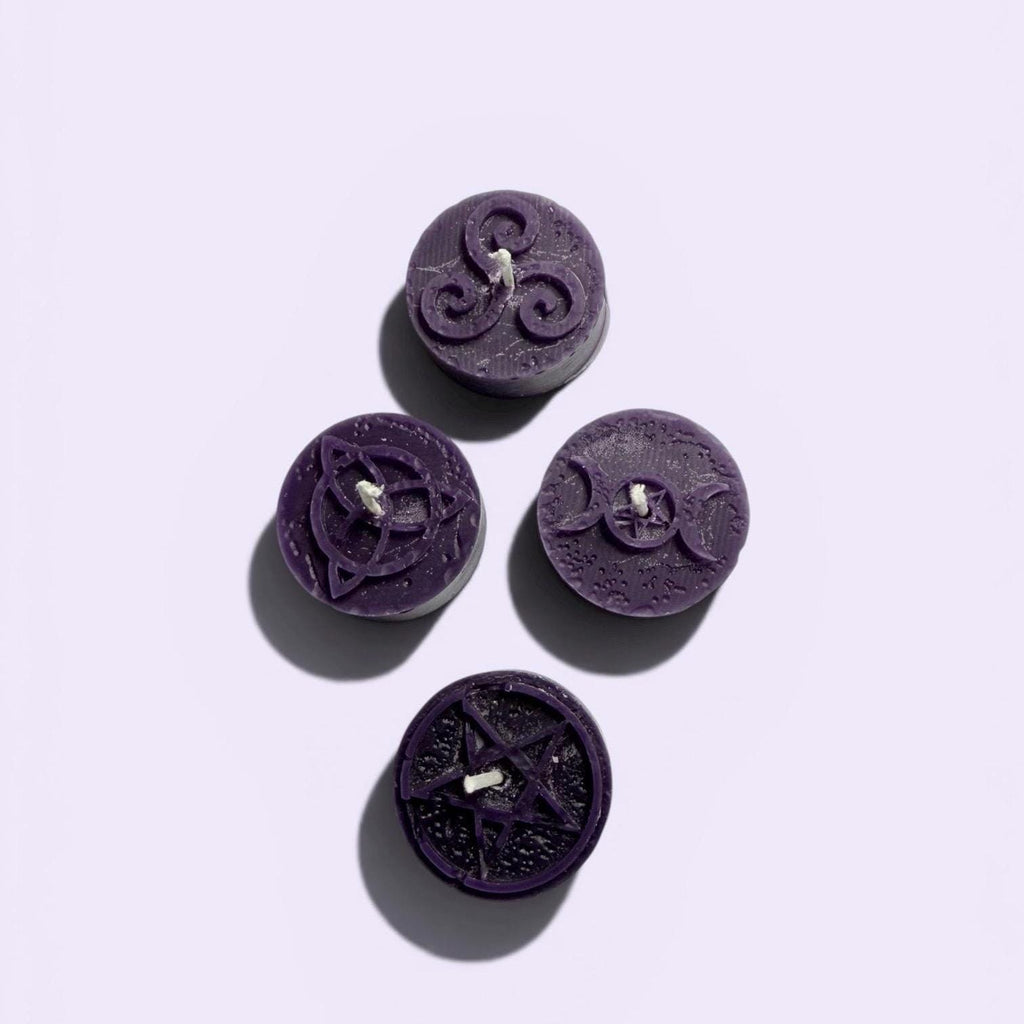 Purple Intention Candle