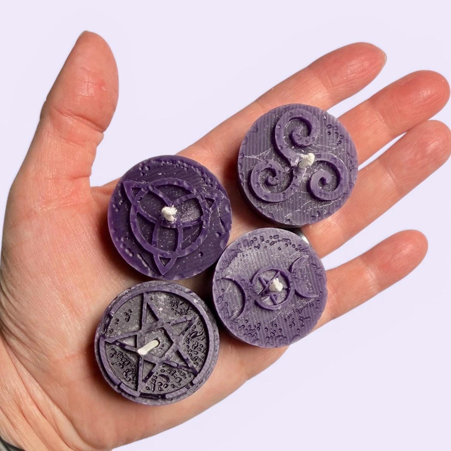 Purple Intention Candle