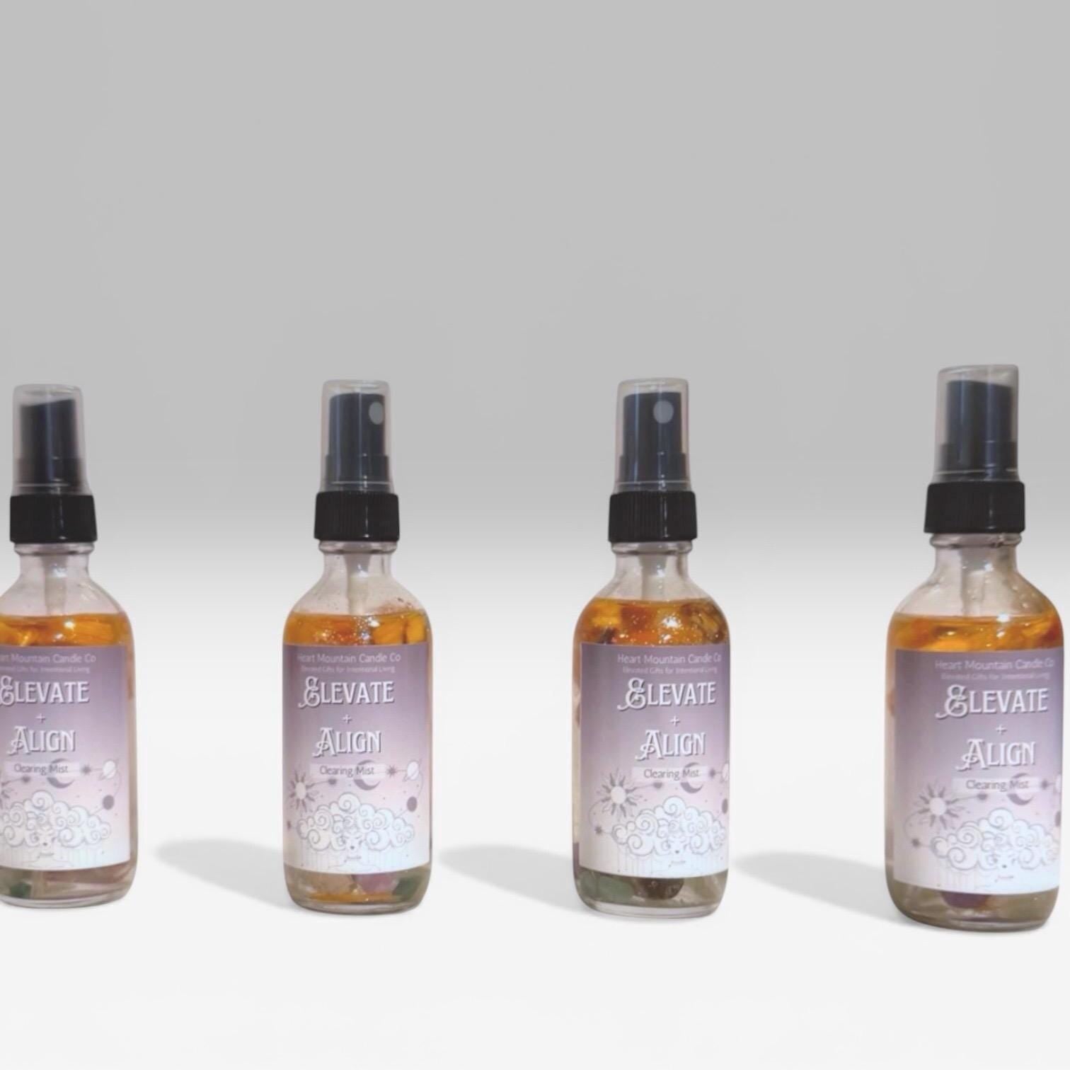 The Elevate + Align Palo Santo Room and Linen Spray